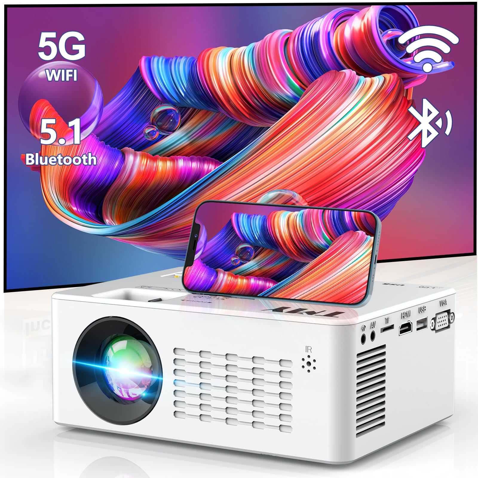 Salange P80 Mini Projector