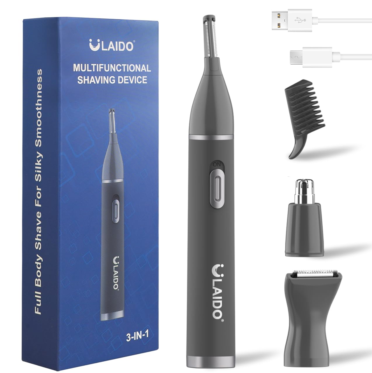 3-in-1 Electric Mini Shaver