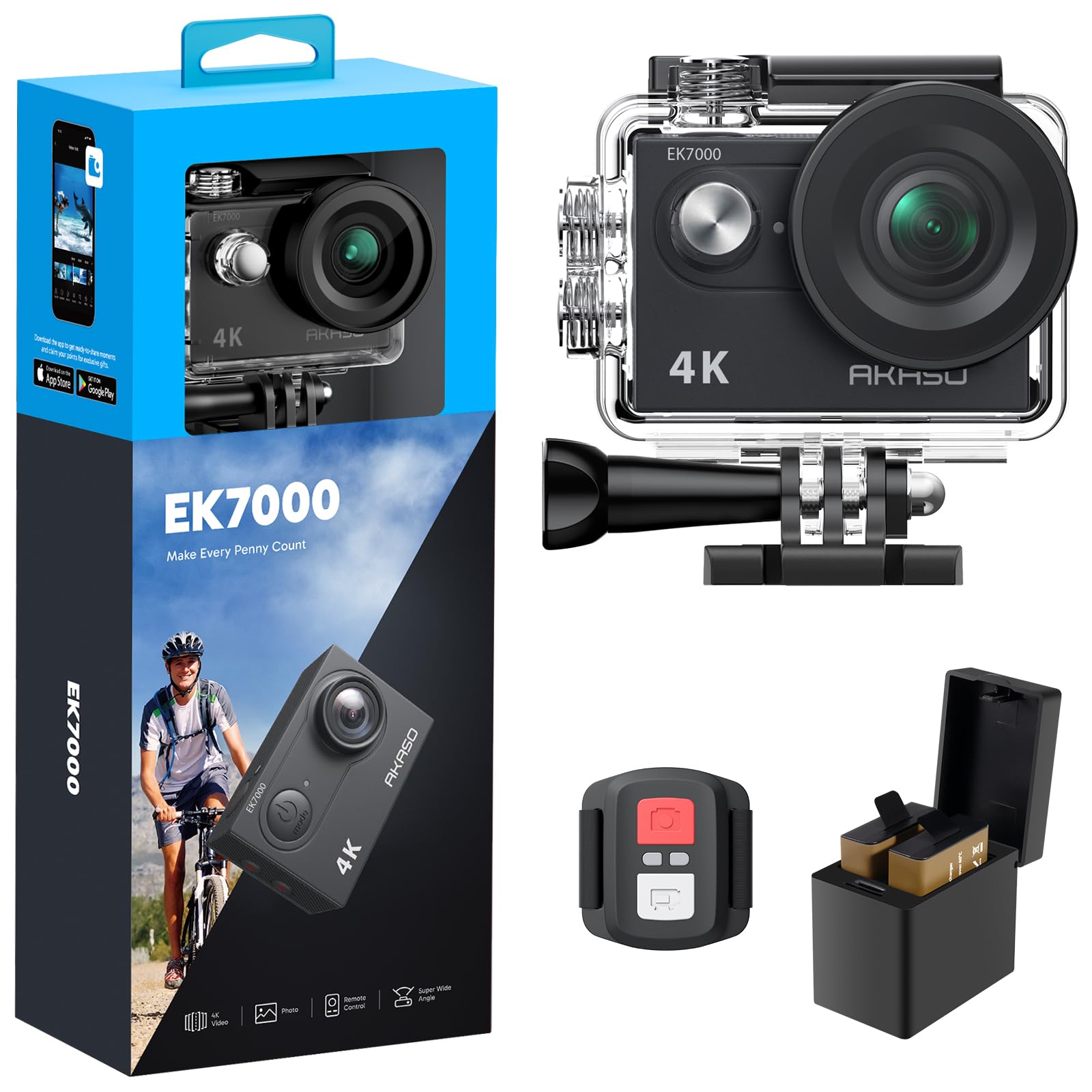 4K Action Camera - GoPro Alternative